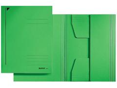 LEITZ Klaffmappe LEITZ kartong folio grønn