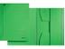 LEITZ Klaffmappe LEITZ kartong folio grønn