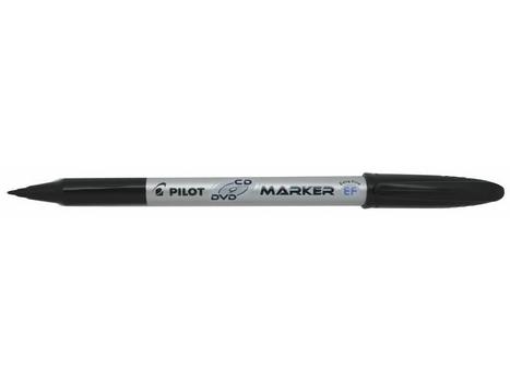 PILOT Merkepenn PILOT Begreen CD/DVD EF sort (SCA-EFCD-BG-B*10)