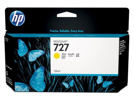 HP 727 130 ml Designjet-bläckpatron,  gult (B3P21A)