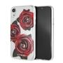 GUESS FLOWER DESIRE TRANSP HARD CASE WITH RED ROSES - IPX