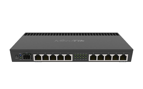 MIKROTIK RB4011IGS+RM 10Port Gbit Router 1x SFP+ PoE in/out black US (RB4011IGS+RM-US)