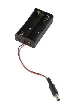 ALLNET Battery 2er Pack für 18650 Li-ion Akku mit Hohlstecker 5,1x2,1mm (ALL-186502LI-ion)