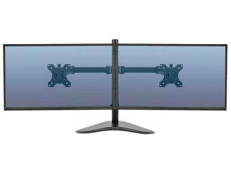 FELLOWES Professional Series Dual Horizontal Monitor Arm Black 8043701 DD (8043701)