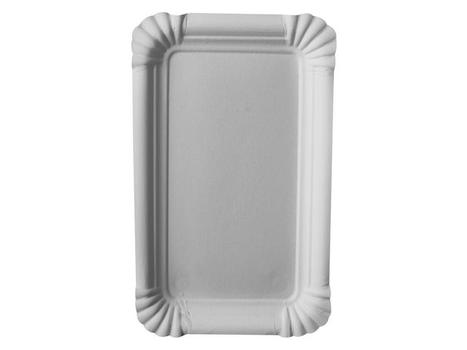 PAPSTAR Tallerken PURE papp 10x16cm hvit (250) (11050)