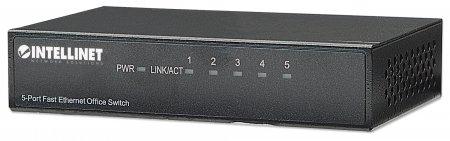 INTELLINET Net Switch 10/100 5P Metal Case (523301)