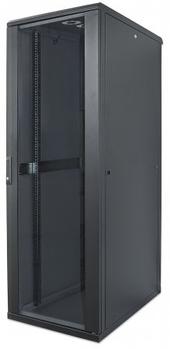 ICINTRACOM INTELLINET 19" Netværks Rack, Samlet, 42U, Sort, 2057 (h) x 600 (b) x 800 (d), Gulvskab (32320701)