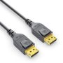 PURELINK PureInstall Displayport 1.4 kabel, 1,5m, 8K@60Hz, 32.4 Gbps, sort, Displayport: Han - Displayport: Han, 4K@120Hz (PI5010-015)