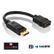 PURELINK DisplayPort/ HDMI Adapter, PureInstall 0,10m, sort