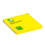 QConnect Q-connect Quick Notes 76x76mm pk. m/6 blokke neongul