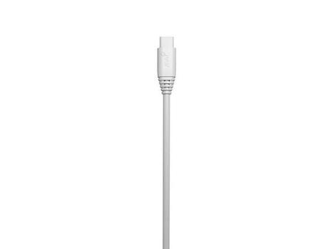 GEAR Synkkabel Lightning to USB-A 1m Hvit MFI Rund Kabel (665031)