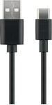 MICROCONNECT USB3.1 C -  USB2.0 2M Black