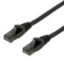 DELTACO High Flexible U/UTP Cat.6 patch cable, 24AWG, TPE, 0.5m, Black