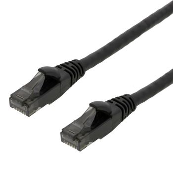 DELTACO High Flexible U/UTP Cat.6 patch cable, 24AWG, TPE, 3m, Black (UUTP-1504)