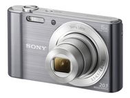 SONY DSCW810S digital camera 20M CCD 26mm 6x IS 2.7inch 720p silver (DSCW810S.CE3)