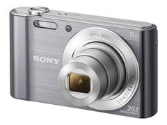 SONY DSCW810S digital camera 20M CCD 26mm 6x IS 2.7inch 720p silver