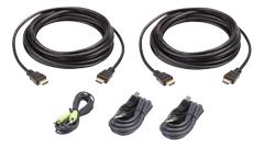 ATEN N - Video / audio / data cable kit - TAA Compliant - 3 m - for ATEN CS1142H, CS1142H4C, CS1144H, CS1144H4C, CS1148H