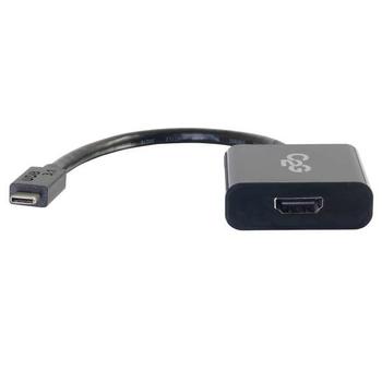 C2G USB 3.1 USB C to HDMI Audio/ Video Adapter - USB Type C to HDMI Black - Extern videoadapter - USB 3.1 - HDMI - svart (80512)