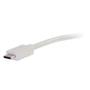 C2G USB 3.1 USB Type C To VGA Adapter - USB C to VGA White - Extern videoadapter - USB 3.1 - D-Sub - vit (88844)