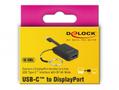 DELOCK USB C> DP 4K 60Hz Keypad (63940)