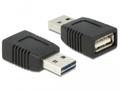 DELOCK Easy USB 2.0 USB-adapter Sort