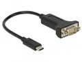 DELOCK Adapter USB Type-C™ > 1 x Serial DB9 RS-232