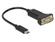 DELOCK Adapter USB Type-C™ > 1 x Serial DB9 RS-232 (63908)