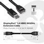 CLUB 3D CAC-1022 DisplayPort 1.4 8K60Hz Extension Cable M/F 2m (CAC-1022)