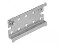 DELOCK DIN Rail Stainless Steel with End Stop for Wall Mounting (66083)