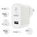 BELKIN UNI USB TRAVEL CHARGER 2400MA WITH 6 INTERCHANGEABLE PLUG ACCS