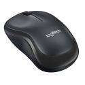 LOGITECH M220 Silent - Mus - Optisk - 3 knapper - Sort ** TILBUD - Førpris kr. 157,00