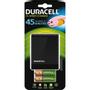 DURACELL Oplader Duracell 45 minutter inkl. 2xAA & 2xAAA batterier