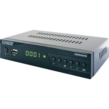 SCHWAIGER Satellitenreceiver DVB-S2 HD (DSR500HD)