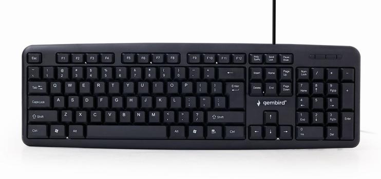 Gembird Kb U 103 Standard Keyboard Usb Black Ru Layout Fana Data As