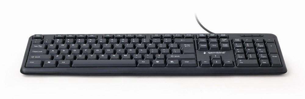 Gembird Kb U 103 Standard Keyboard Usb Black Ru Layout Fana Data As