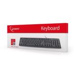 GEMBIRD Wired Keyboard EN/RU (KB-U-103-RU)