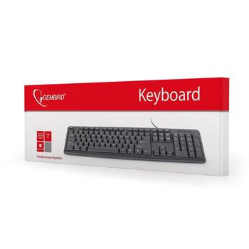 Gembird Kb U 103 Standard Keyboard Usb Black Ru Layout Fana Data As