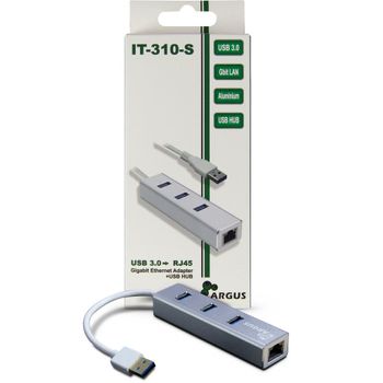 INTER-TECH Argus IT-310-S USB 3.2 Gen 1 (3.1 Gen 1) Type-A Grey (88885471)
