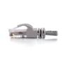 C2G Cat6 Booted Unshielded (UTP) Network Patch Cable - Patch-kabel - RJ-45 (hane) till RJ-45 (hane) - 2 m - UTP - CAT 6 - formpressad,  hakfri, tvinnad - grå (83368)