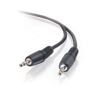 C2G Ljudkabel - mini-phone stereo 3.5 mm hane till mini-phone stereo 3.5 mm hane - 7 m - skärmad (80120)