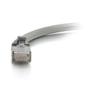 C2G Cat6 Booted Unshielded (UTP) Network Patch Cable - Patch-kabel - RJ-45 (hane) till RJ-45 (hane) - 2 m - UTP - CAT 6 - formpressad,  hakfri, tvinnad - grå (83368)