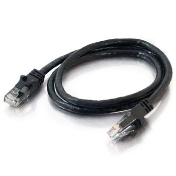 C2G G Cat6 Booted Unshielded (UTP) Network Patch Cable - Patch cable - RJ-45 (M) to RJ-45 (M) - 30 m - UTP - CAT 6 - molded, snagless, stranded - black (83415)