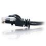 C2G G Cat6 Booted Unshielded (UTP) Network Patch Cable - Patch cable - RJ-45 (M) to RJ-45 (M) - 30 m - UTP - CAT 6 - molded, snagless, stranded - black (83415)