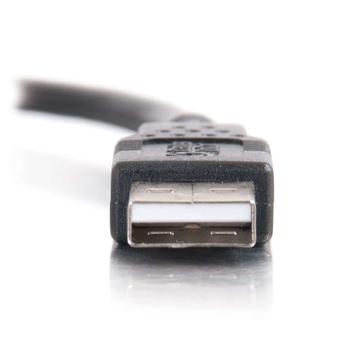 C2G Cbl/2m USB 2.0 A Male/A Male Black (81575)