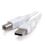 C2G G - USB cable - USB (M) to USB Type B (M) - USB 2.0 - 1 m - white (81560)