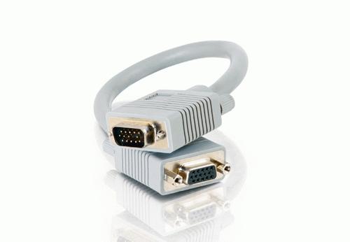 C2G G Premium - VGA extension cable - HD-15 (VGA) (M) to HD-15 (VGA) (F) - 1 m (81096)