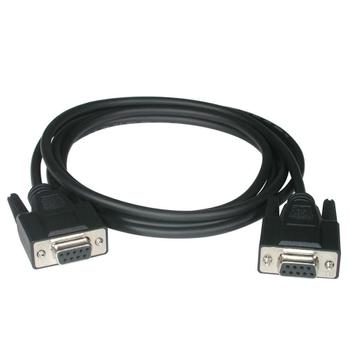 C2G Cbl/1M DB9 F/F NULL ModeM Black (81417)