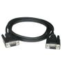 C2G Cbl/1M DB9 F/F NULL ModeM Black
