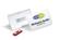 DURABLE Click Fold, Badge, Polypropylen (PP), Transparent,  75 mm, 40 mm, 10 stk (821219)