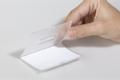 DURABLE Click Fold, Badge, Polypropylen (PP), Transparent,  75 mm, 40 mm, 10 stk (821219)